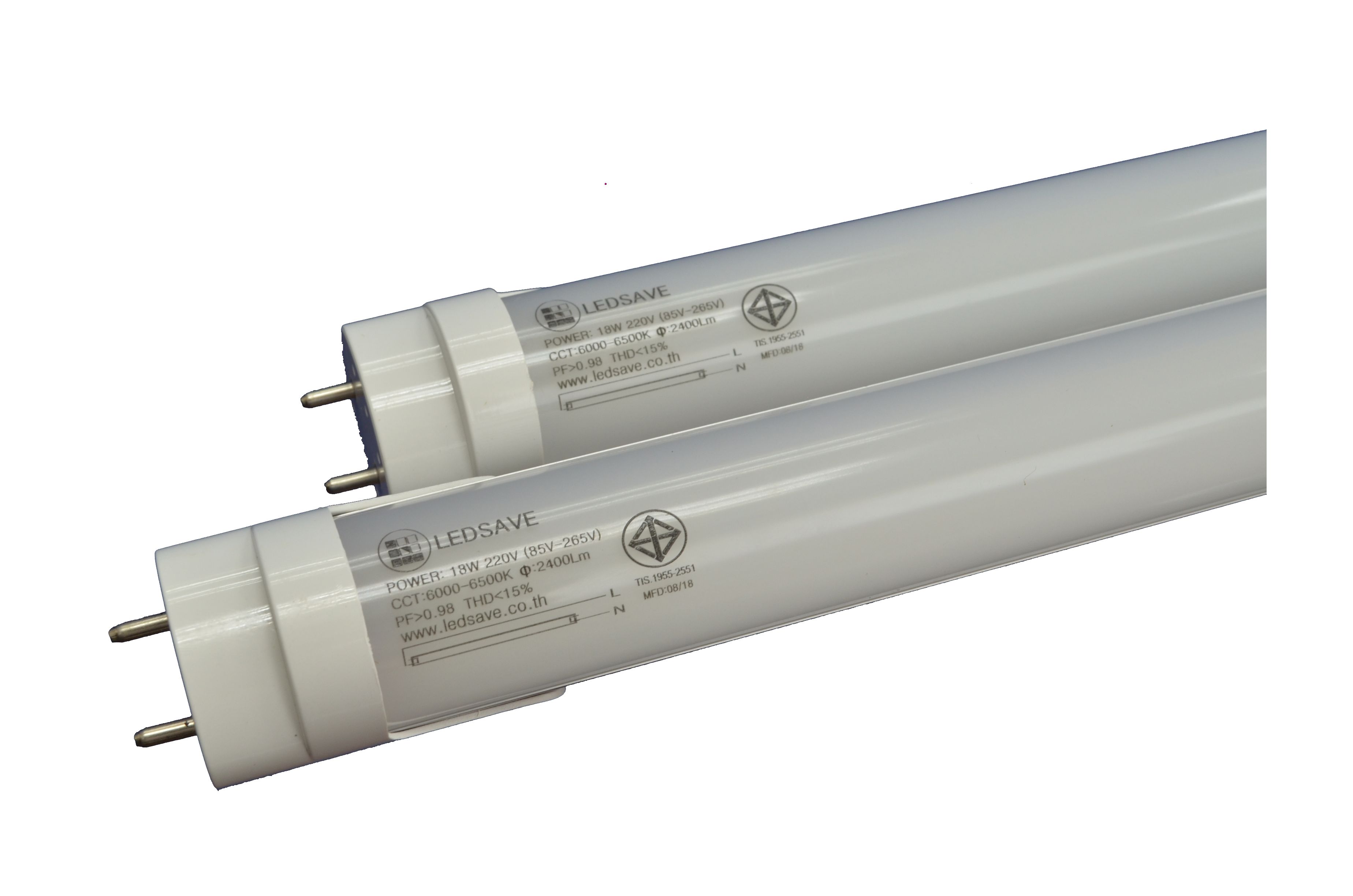 LED Tube T8 18W DC (Special) สเปคพิเศษ